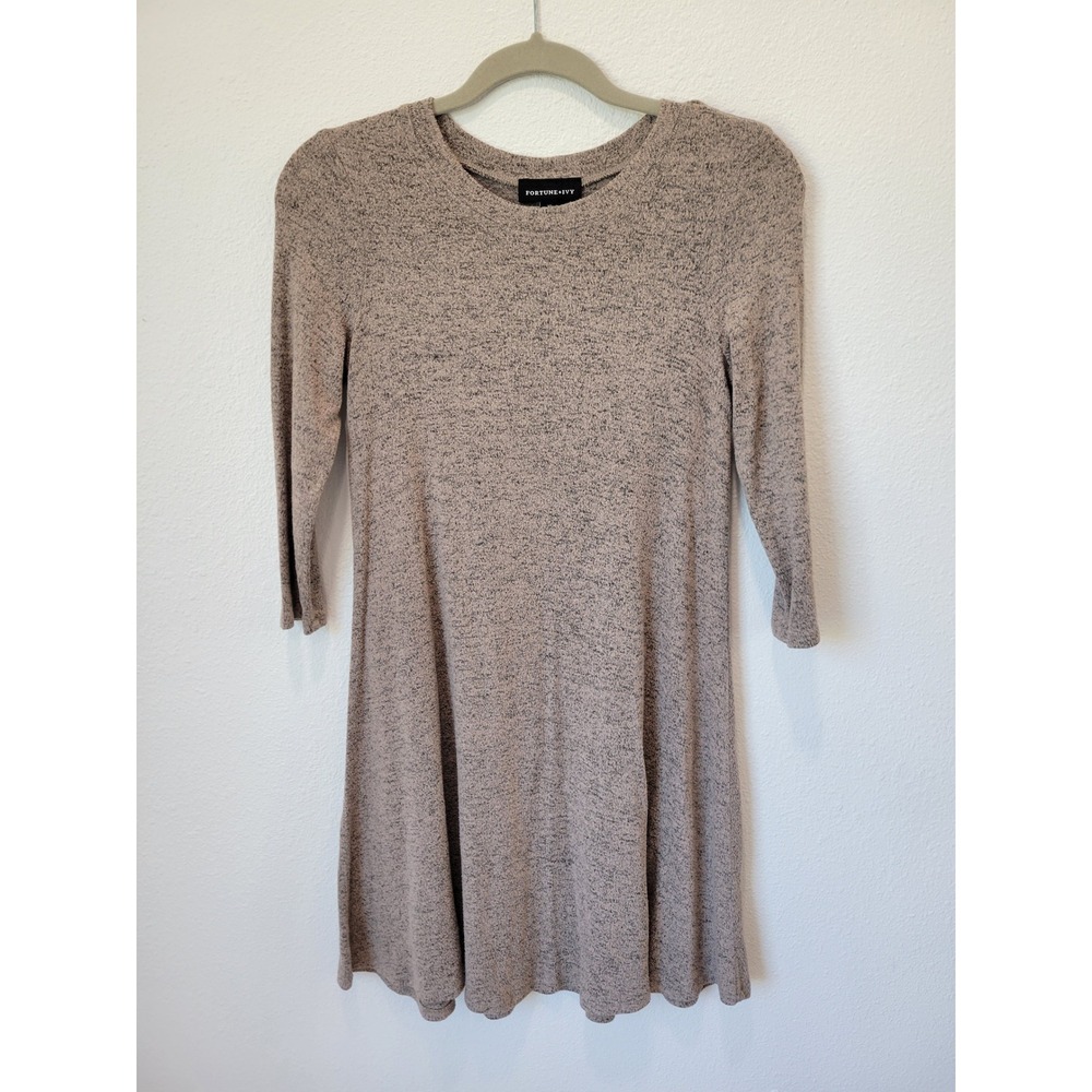 Fortune & Ivy Crewneck Sweater Dress – Women's XS